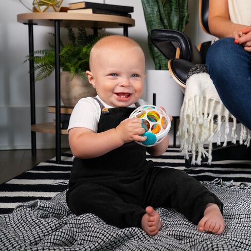 Baby Einstein Curious Car Neptune Oball Toy Car & Rattle, Ages 3 Months and Up in Kuwait
