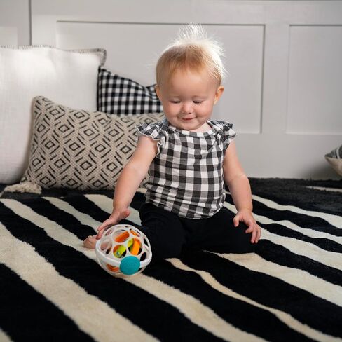 Baby Einstein Curious Car Neptune Oball Toy Car & Rattle, Ages 3 Months and Up in Kuwait