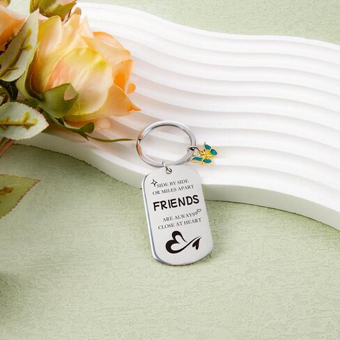 Best Friend Birthday Gifts for Women, Funny Unique Cute Keychain Friendship Gifts for Women Friends in Saudi Arabia
