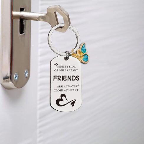 Best Friend Birthday Gifts for Women, Funny Unique Cute Keychain Friendship Gifts for Women Friends in Saudi Arabia