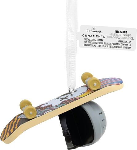 Hallmark Skateboard and Helmet Christmas Ornament in Saudi Arabia