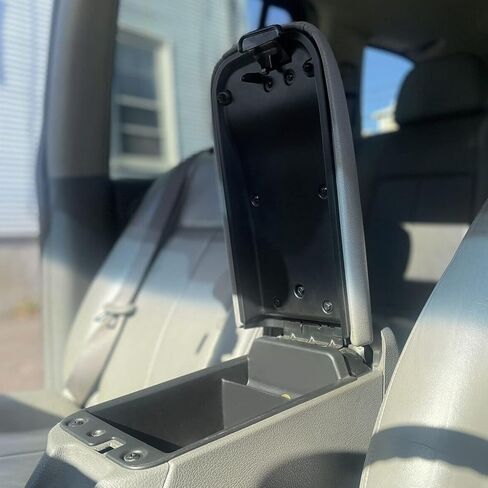 Kojem Center Console Armrest Lid W/Latch Compatible with 02-09 Trailblazer Envoy 03-08 Ascender 05-09 Saab 9-7x 02-04 Bravada 04-07 Rainier Replace for 25998847 25998844 25998838 (W/Leather Cover) in Kuwait