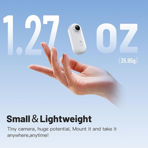 128GB FHD 1080P Mini Body Camera, Wearable Action Body Cam, Thumb Size Hands Free Recording Body Worn Camera, Premium Portable Camcorder Mount Anywhere for Work, Travel, Pet Walking (Black) in Kuwait