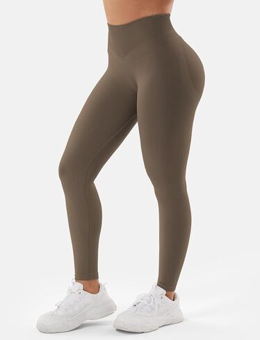 VOYJOY Women Impact Leggings Seamless Scrunch Butt Lifting Workout Leggings High Waisted Gym Yoga Pant in Kuwait