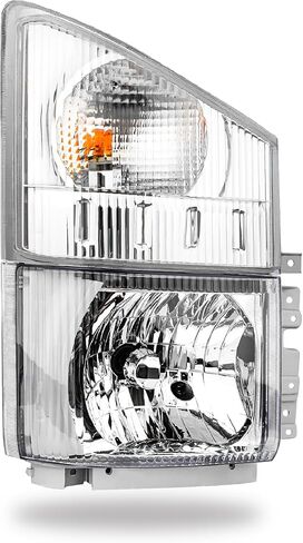 OLLEN Headlight & Corner Lamp Assembly, Compatible with ISUZU ELF NPR NPR-HD NQR NRR 2008-2020, Left Driver Side(Headlight & Corner Light) in Kuwait