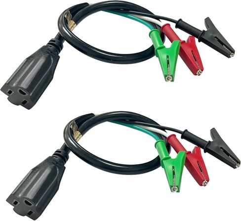 HVAC Tools Kit Accessory for Circuit Breaker Finder Vacuum Pump, Ac Guages Clearance and Equipment, Heavy Adaptor Cord Compatible with Yellow Jacket 69522, 69411,RT310,RT250,RT310,ET300,ET310, 1Pack in Saudi Arabia