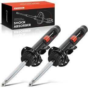 A-Premium Front Pair (2) Strut Assembly Compatible with BMW 320i 2013-2015, 328i 2012-2015, 335i 2012-2015, 328d 2015, 428i 2014-2015, 435i 2014-2015, Driver and Passenger Side, Replace# 742133SP