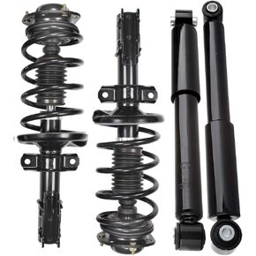 ECCPP Complete Struts Front and Rear Pair Strut Spring Assembly Shock Absorber for 05-10 for Chevrolet Cobalt,06-11 for Chevrolet HHR,07-09 for Pontiac G5,05-06 for Pontiac Pursuit Set of 4