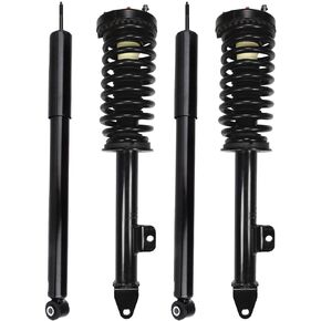 ECCPP RWD Complete Struts Front and Rear Pair Strut Spring Assembly Shock Absorber for 2005-2010 for Chrysler 300,2006-2010 for Dodge Charger,2005-2008 for Dodge Magnum Set of 4