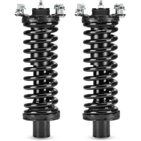 Front Complete Strut w/Coil Spring Assembly for 2007-2011 Dodge Nitro, 2002-2012 Jeep Liberty Replace for 171577L 171577R Left & Right Side Struts