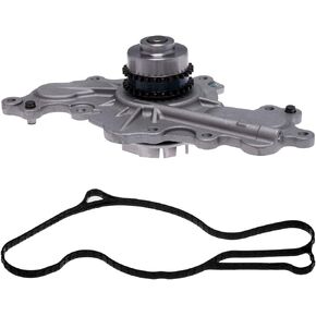 125-3310 Professional Water Pump Kit (W/Double-Row Sprocket;For 3.5L/3.7L) Fit For 12-18 Fo-rd Edge, Flex, Taurus, Explorer /12-16 Li-ncoln MKS, 12-18 MKT, MKX [# AW6348 19326227 AT4Z8501B]