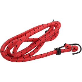 55 Inch Long Bungee Cords, Outdoor Premium Rubber Bungee Strap, Bungee Cords for Bike, Truck, ATV, Boat, Motorcycle, Trailer, Kayak(red)