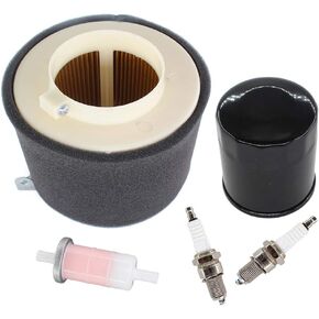 AISEN Tune Up Kit for Kawasaki Mule 500 520 550 600 610 2500 2510 2520 11029-1004 49019-1055 49065-2071 Air Filter Oil Fuel Filter Spark Plug Rebuild Kit