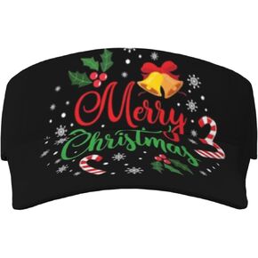 Xmas Happy New Year Sun Sports Visor Hats Men Women Christmas Hats Holiday Hats Caps