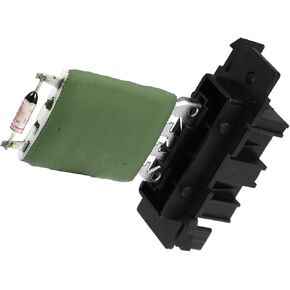 Blower Motor Resistor Replacement Fit for Ram ProMaster - Pack of 2 Black Silver Tone Auto Accessories