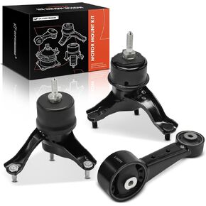 A-Premium Engine Motor Mount and Transmission Mount and Torque Strut Mount Kit Compatible with Toyota Highlander 2008-2013 & Lexus RX350 2007-2009, 3.5L, Automatic Transmission, 3-PC Set