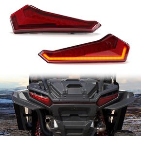 HAKA TOUGH Led Tail Lights for Polaris RZR XP 1000 Accessories 2024, Red Brake Stop Lights Led Taillights for Polaris RZR XP 1000/XP 4 1000 Accessories 2024+, 2PCS, Replace #2415182, 2415183