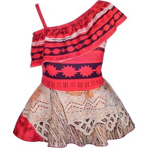 Dressy Daisy Girls Princess Swimsuit Bathing Suit Adventure Outfit Swimwear One Piece