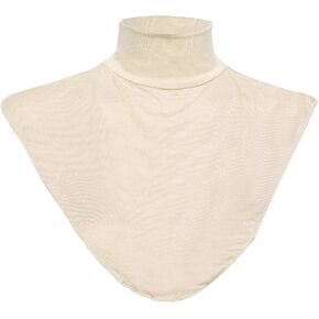 Modal Turtleneck Fake Collar Detachable Half Blouse Pullover Dickey Faux Collar