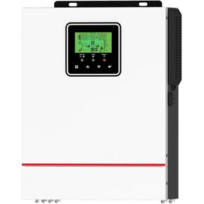 Y&H 2200W Solar Hybrid Inverter DC12V to AC230V,Off-Grid Pure Sine Wave Inverter with 80A MPPT Solar Charger+AC Charger,Max PV 2000W DC55-450V Input,fit for 12V Lead-Acid/Lithium Battery