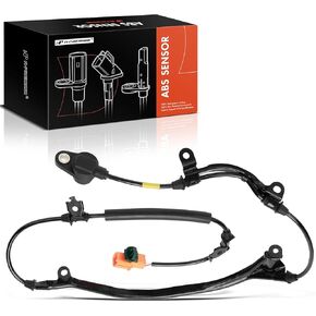 A-Premium ABS Wheel Speed Sensor Compatible with Honda, Acura Models - Pilot 2003-2008, MDX 2001-2006 - Rear Right Passenger Side, Replace# 57470S3VA51, 57470S3VA52