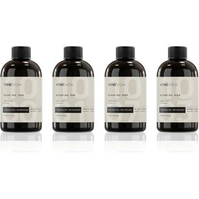 VINEVIDA (Pack of 4) Hotel Fragrance Collection Diffuser Oil - Hotel Scents Diffusers for Home - Cold Air Diffuser Oil - Hotel Scent Essential Oil - Diffuser Scents No.1002, No.1019, No.1012, No.1010