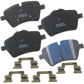 Bendix Premium SBM1204 Semi-Metallic Front Brake Pads for Mini Cooper 2010-2007, Cooper 2015-2012, Cooper Countryman 2016-2011, Cooper Paceman 2016-2013