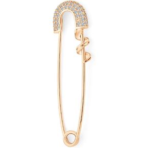 رمز الدعم للنازحين 14K مطلية بالذهب الوردي. 925 فضة تمهيد تشيكوسلوفاكيا دبوس الأمان بروش للنساء في سن المراهقة إضافة سحر in Kuwait