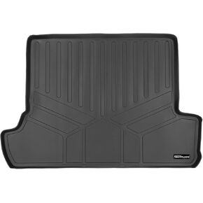 SMARTLINER All Weather Cargo Trunk Liner Floor Mat Black Compatible with 2010-2022 Toyota 4Runner 7 Passenger Model with 3rd Row Seats