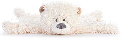 DEMDACO Wrapped in Prayer 12 x 9 Inch Snuggly Soft Polyester Plush Animal Soothing Security Cuddle Blanket Blankie, Curly White Lamb in Kuwait