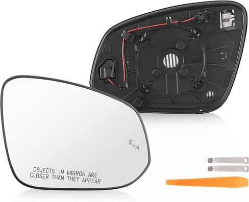 maXpeedingrods Passenger Side Power Heated Mirror Glass Replacement for Toyota RAV4 2013-2018, for Toyota Tacoma 2016-2021, with Blind Spot Detection View Side Mirror Glass 8793142E50 in Saudi Arabia