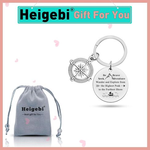 هدايا المغامرات من هيجيبي، سلسلة مفاتيح للمغامرة، هدية للجبال للتجول/الرحالة، هدية لمحبي الطبيعة، هدية للمسافر in Kuwait