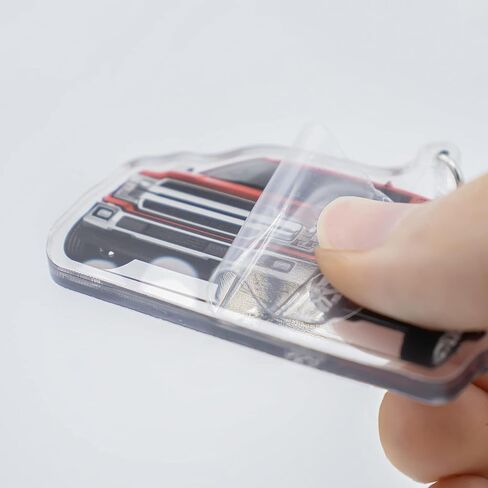 سلسلة مفاتيح سيارة F150، حلقة مفاتيح أنيقة ثلاثية الأبعاد لملحقات حلقة سلسلة مفاتيح فورد، هدية لعشاق فورد (أحمر) in Saudi Arabia