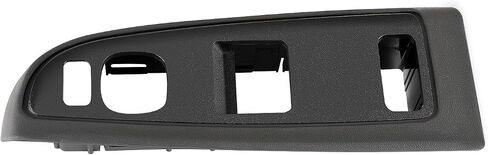 cciyu Light Gray and Black Window Switch Bezel Front Left Drivers Side Replacement Fits for Chevy Silverado 1500 2500 3500 2004-2006 for GMC Sierra 1500 2500 3500 2004-2006 Replace 89045124 in Saudi Arabia