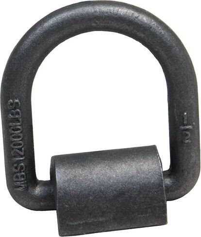 1/2 Inch 12000 LBS Heavy Duty Weld-On Forged D Ring for Trailers, Trucks, and Cargo Tie Downs(4 Pack) in Kuwait