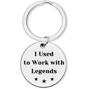 Dabihu Coworker Leaving Gifts Keychain Farewell Gifts for Colleague Boss Employee Going Away Gifts Work Bestie Leader Retirement Goodbye New Job Gifts Office Gifts Team Gifts for Coworkers