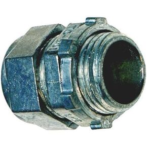Sigma Engineered Solutions ProConnex TC-602 EMT Compression Connector Conduit Fitting 3/4-Inch Silver, 25-Pack, 25 Count