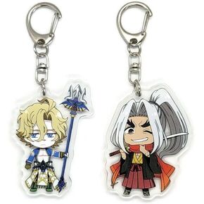 EBTY DREAMS Inc. - Set of 2 Record Of Ragnarok Acrylic Keychain Kojirou Sasaki, Poseidon v1