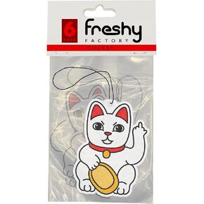 Moneycat Lucky Car Air Freshener Cherry Scent Freshy Factory (6 Pack)