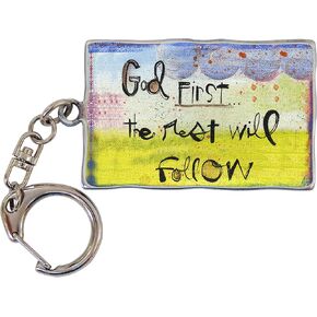 Cathedral Art Gratitude (Abbey & CA Gift) Key Chain, One Size