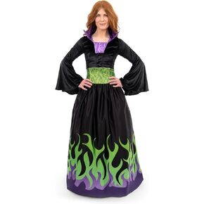 Little Adventures Enchanted Dragon Queen Dress-Up Costume for Adult Women - Machine Washable Cosplay Dresses with No Glitter