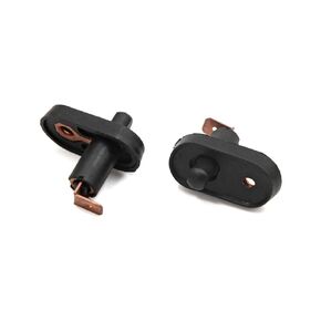 uxcell 2pcs Universal Black Interior Door Light Lamp Button Switch for Car Vehicle