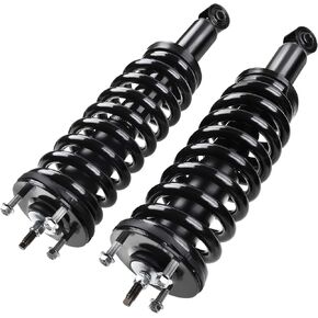 A-Premium Front Pair (2) Complete Strut & Coil Spring Assembly with Toyota Tundra 2000 2001 2002 2003 2004 2005 2006, Driver & Passenger