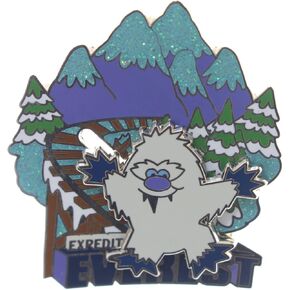 Disney Cute Character Yeti - Expedition Everest (Slider) Pin