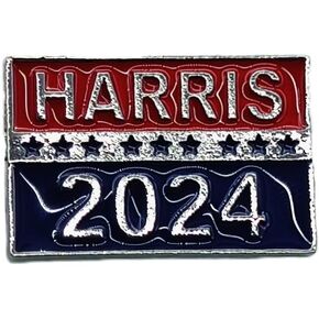Caiyao Kamala Harris 2024 Brooch Lapel Pin for 2024 President Election Merchandise Jewelry