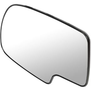 DNA Motoring OEM-MG-0268 12477843 OE Style Left Side Mirror Glass Compatible with 99-06 Silverado Sierra 1500 2500 3500/07 Silverado Sierra 1500 2500 3500 Classic