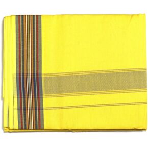 ASHIRWAD 100% Cotton Dhoti Handloom Quality Dhotee Sarong Wrap of for Men in Kuwait