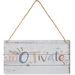 Funny Farmhouse Style Wood Sign Motivate Occupational Therapy Print Neutral Ot For Occupational Therap Home Hanging Wall Decor Front Porch Bathroom Wooden Sign 6X12 Inch