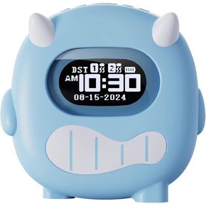 ROCAM Vibrating Alarm Clock, Digital Alarm Clock for Kids Adults, Small Travel Alarm Clock Battery Operated 3000mAh Battery, Bed Shaker Alarm Clock Under Pillow Silent Dual Alarms for Weekday Weekend