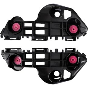 Pair Front Bumper Bracket Retainer For Toyota Camry 2018 2019 2020 2021 Left Driver and Right Passenger Side 52536-06210 52536-33060
